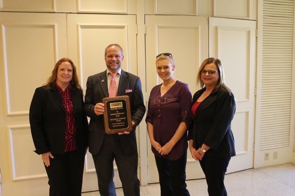 So Proud of my Team for earning a spot as 1 of the Top 3 Teams at Coldwell Banker Plaza.